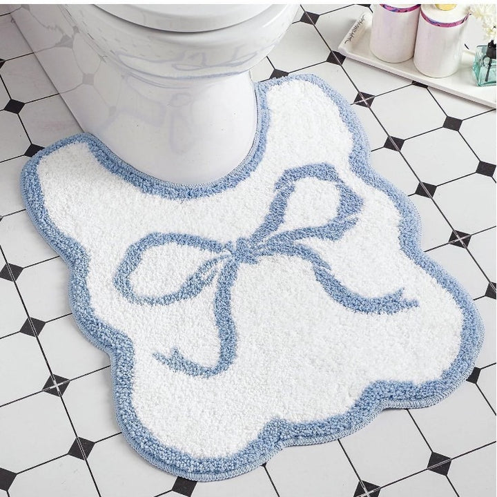Cat-Themed Bath Mat