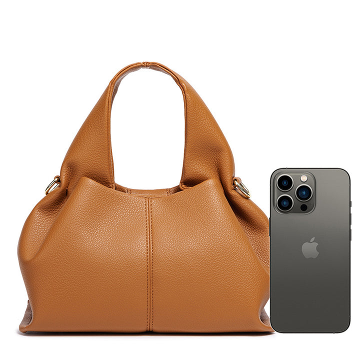 Chic Structured Leather Handbag Kalsten