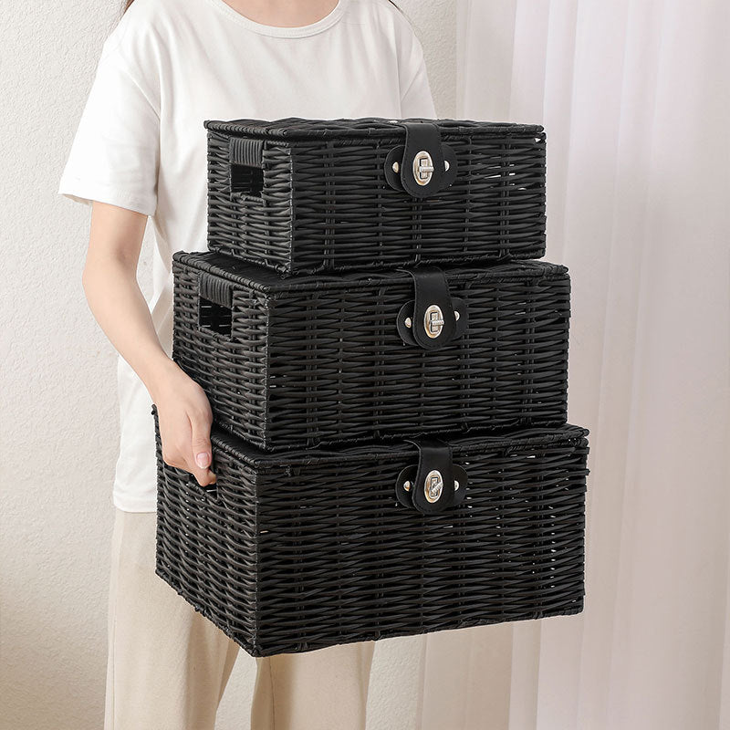 Versatile Rectangular Storage Basket Kalsten