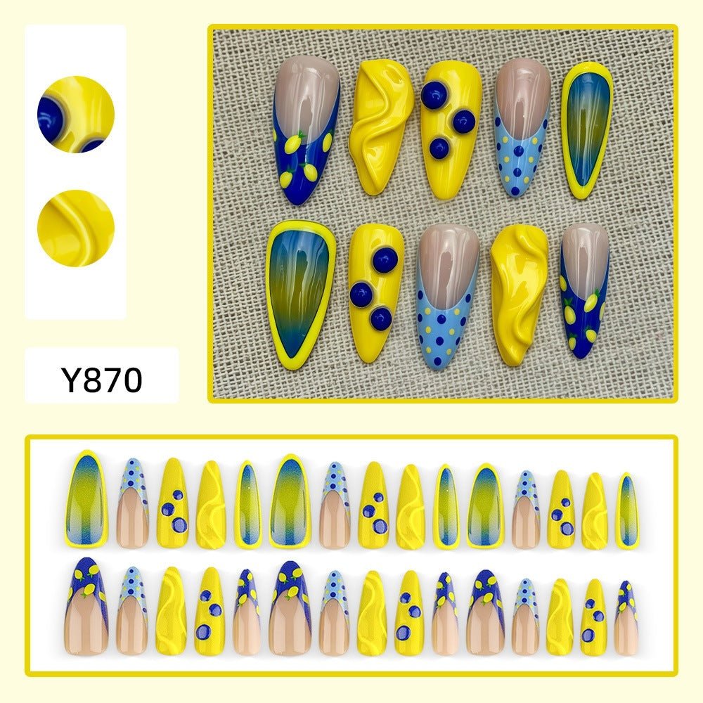Creative Nail Art Set with Colorful and Unique Designs Kalsten