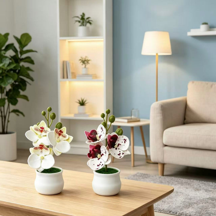 Elegant Artificial Orchid Decor