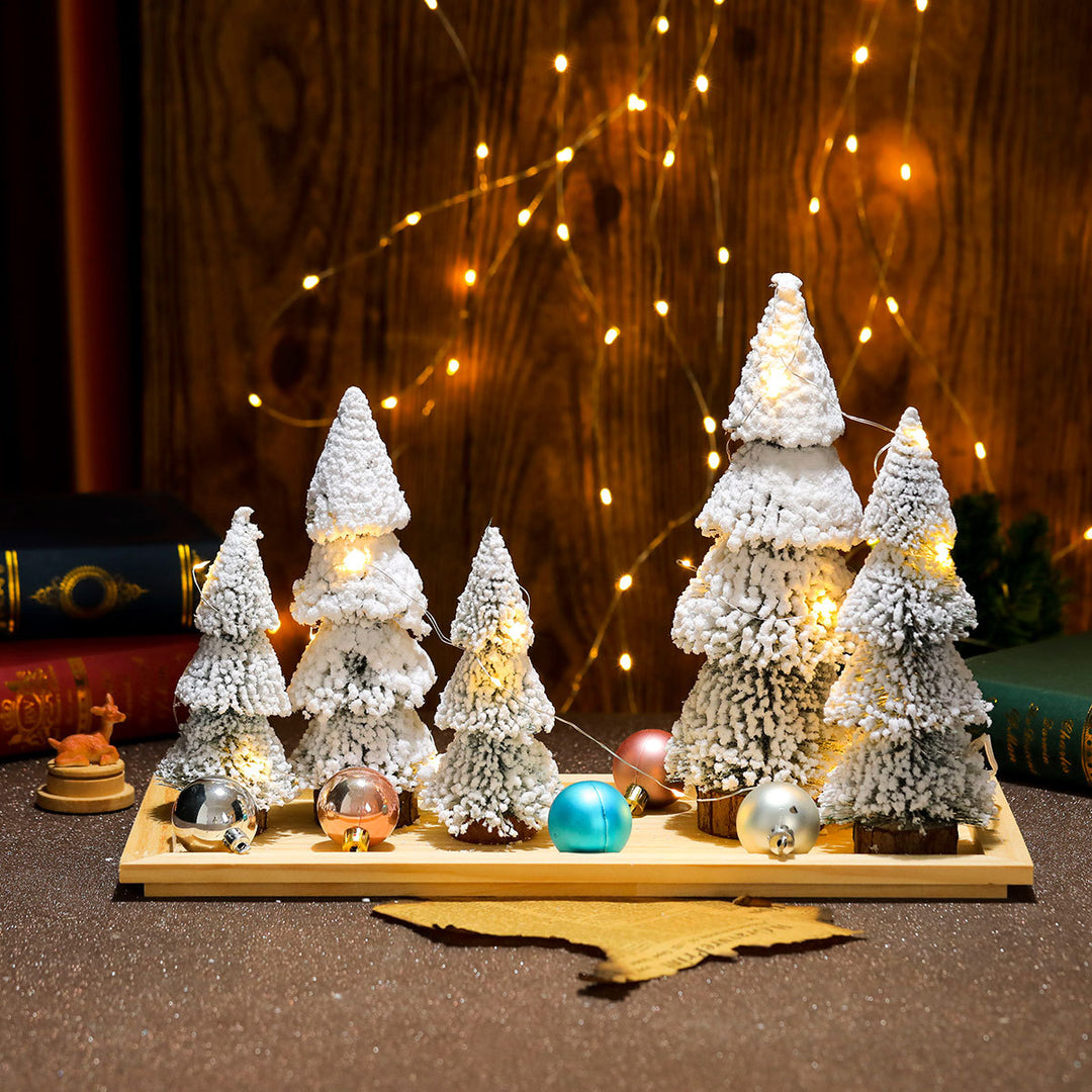 Decorative Miniature Christmas Tree Set Kalsten