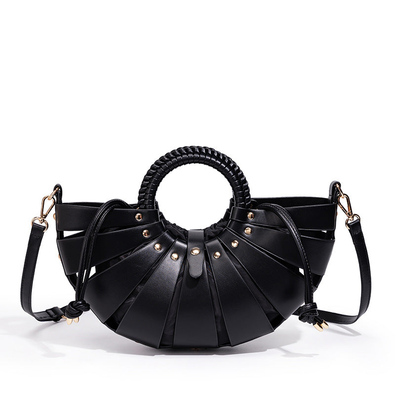 Elegant Fan-Shaped Handbag Kalsten