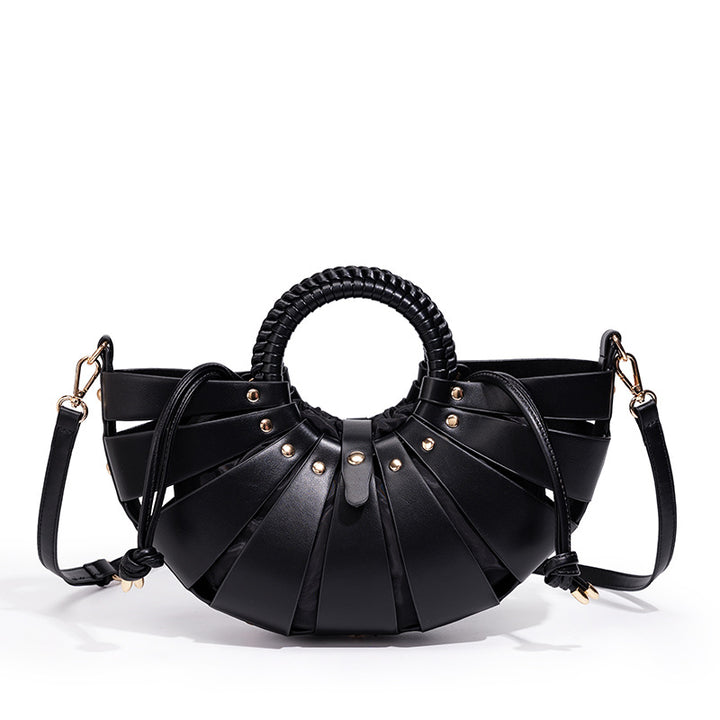 Elegant Fan-Shaped Handbag Kalsten