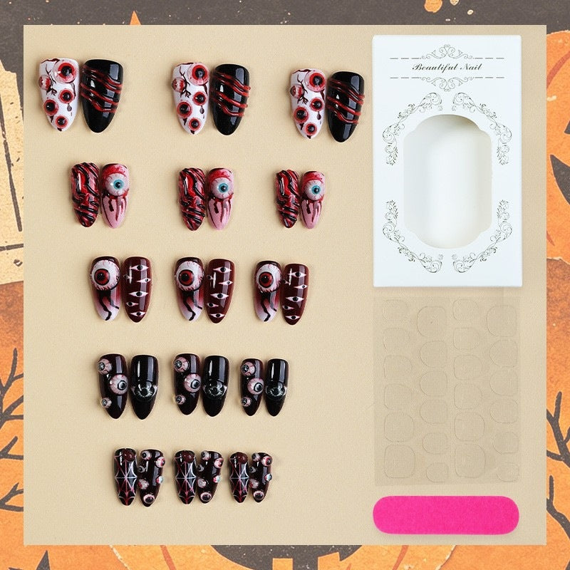 Creative Halloween Art Nail Set Kalsten