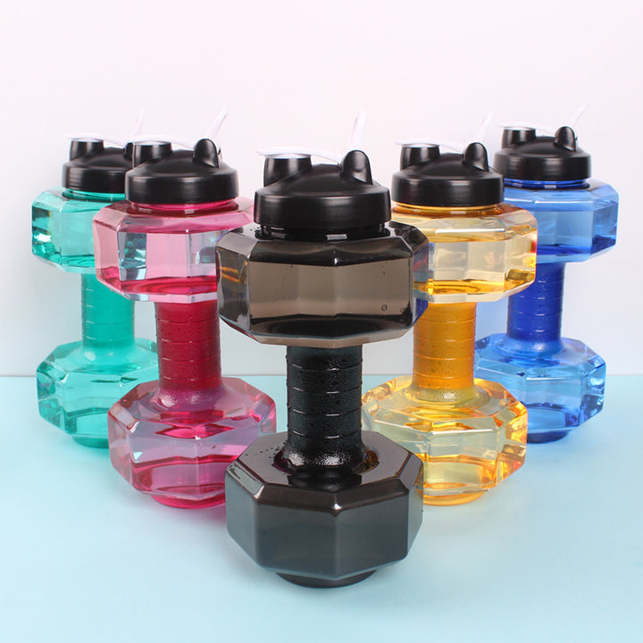 Unisex Fitness Water Bottle in Original Dumbbell Shape Kalsten