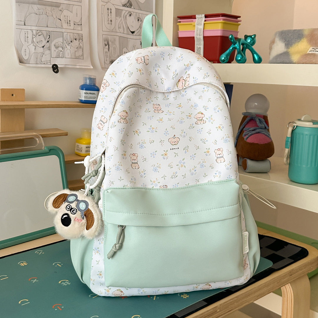 Cute Cartoon Animal Print Backpack Kalsten