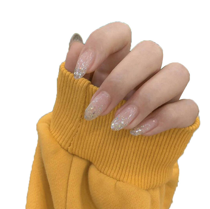 Glittery Press-On Nail Tips