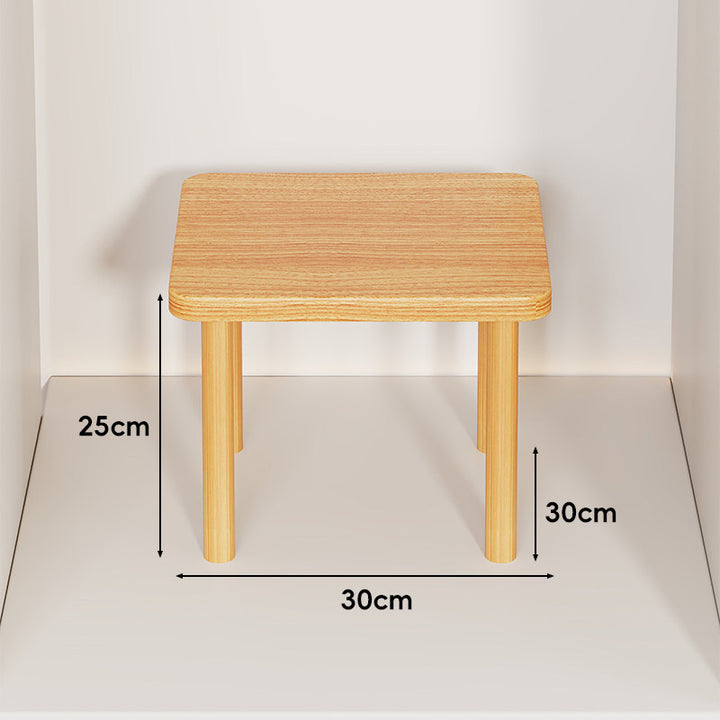 Adjustable Multi-Height Wooden Monitor Riser and Desktop Shelf