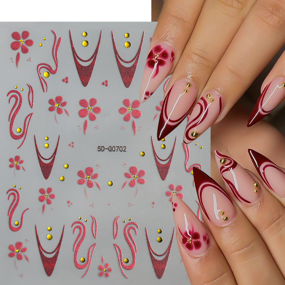 Creative Nail Art Sticker Set