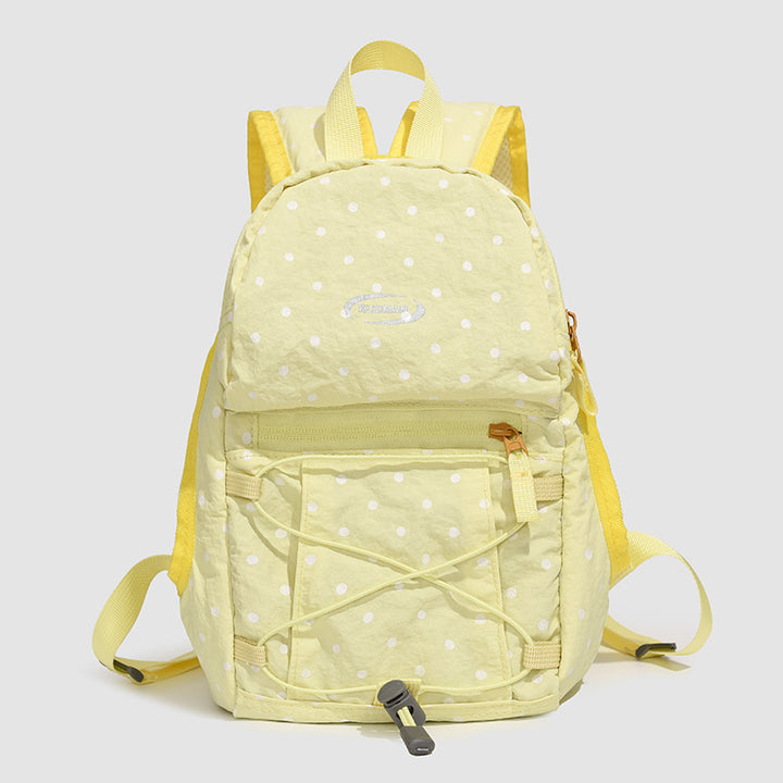 Trendy Polka Dot Casual Backpack Kalsten