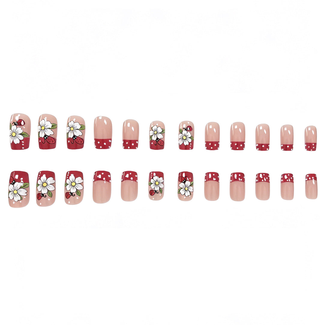 Cute Floral Nail Art Enhancements Kalsten