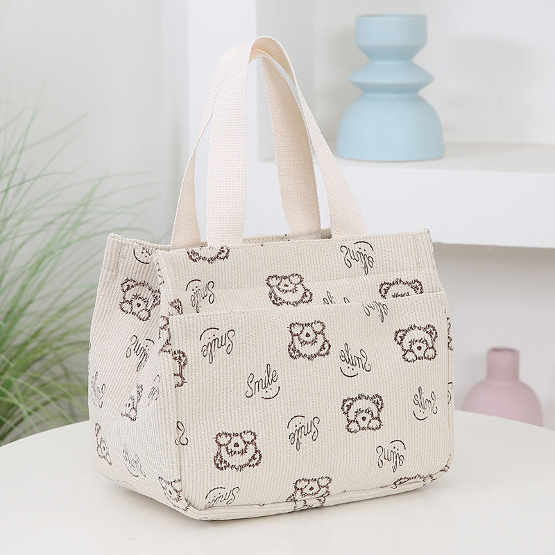 Cute Fun Cartoon Themed Mini Tote Bag Kalsten