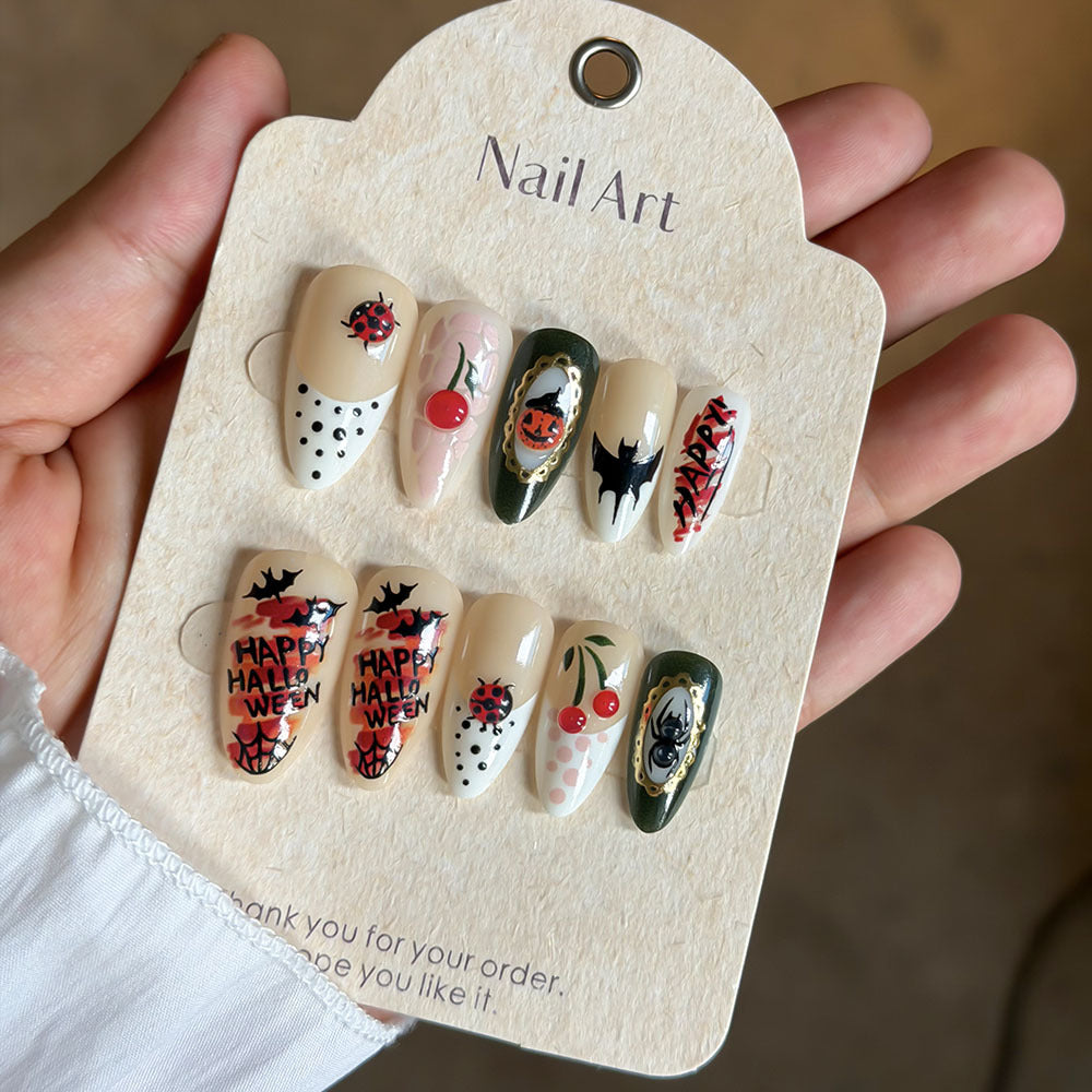 Artistic Themed Press-On Nail Set Kalsten
