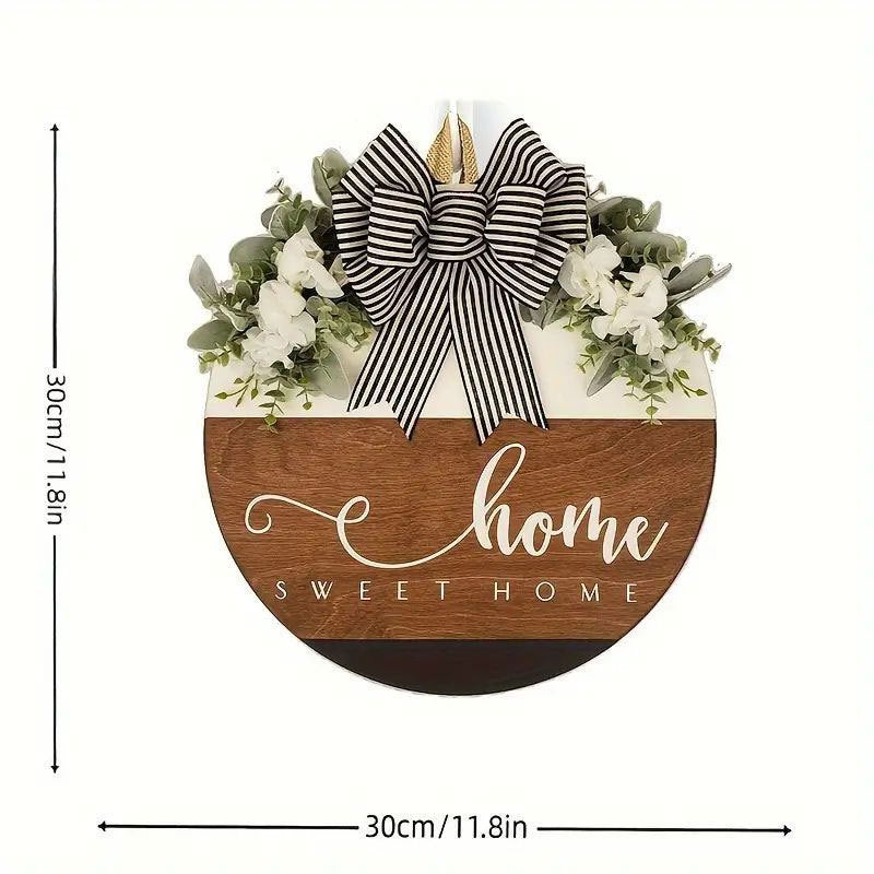 Decorative Wooden Wall Sign with