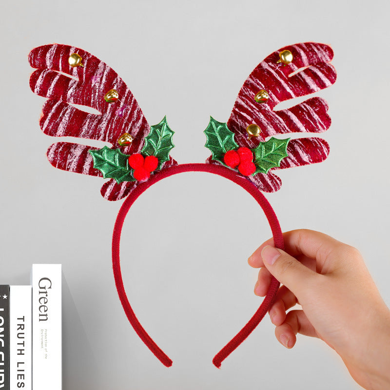 Festive Reindeer Antler Headband