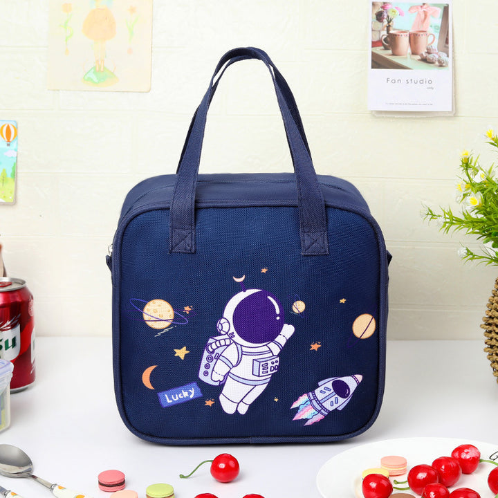 Children's Insulated Bear-Themed Lunch Bag Kalsten