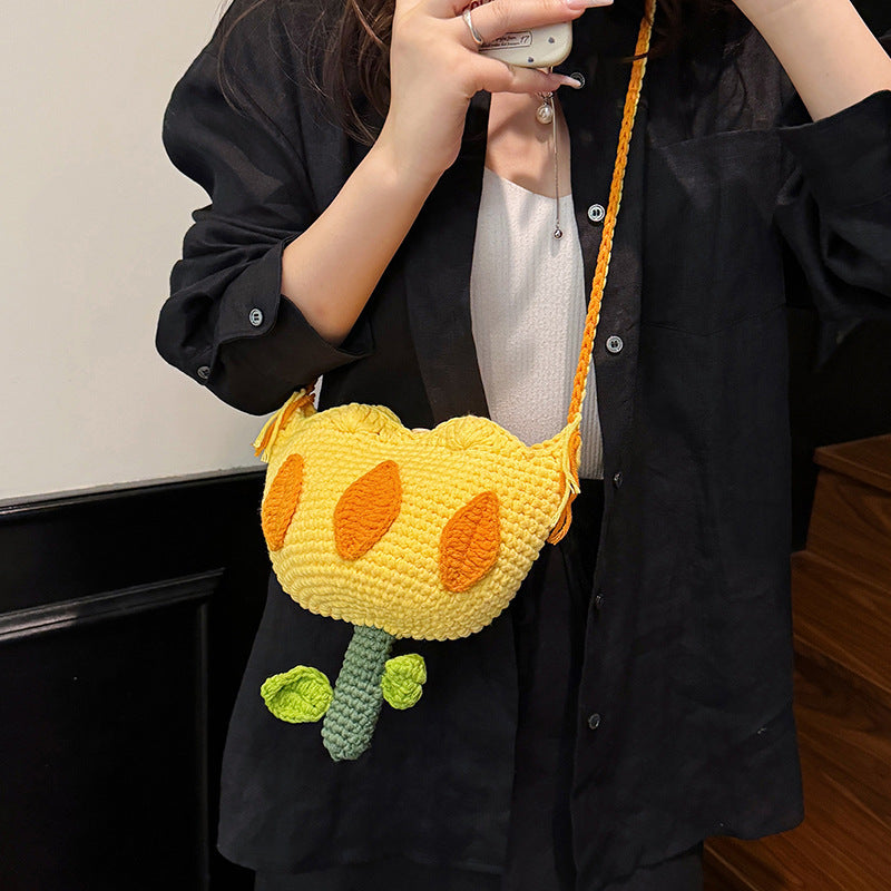 Adorable Floral-Themed Crossbody