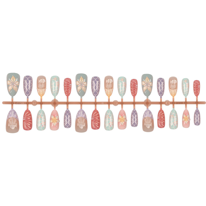 Artistic Press-On Nail Tips Set