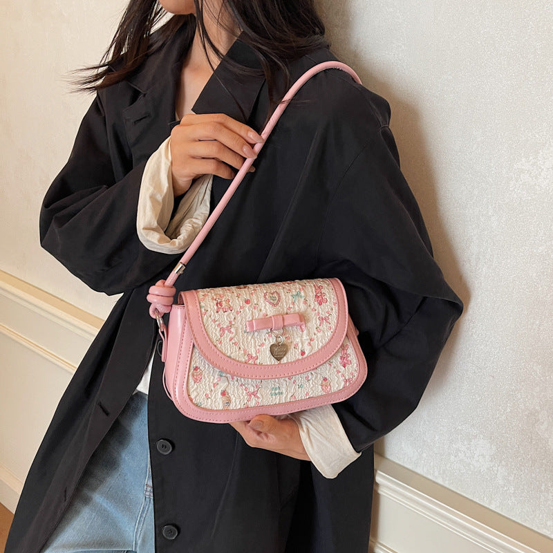 Playful Illustrated Mini Handbag Kalsten
