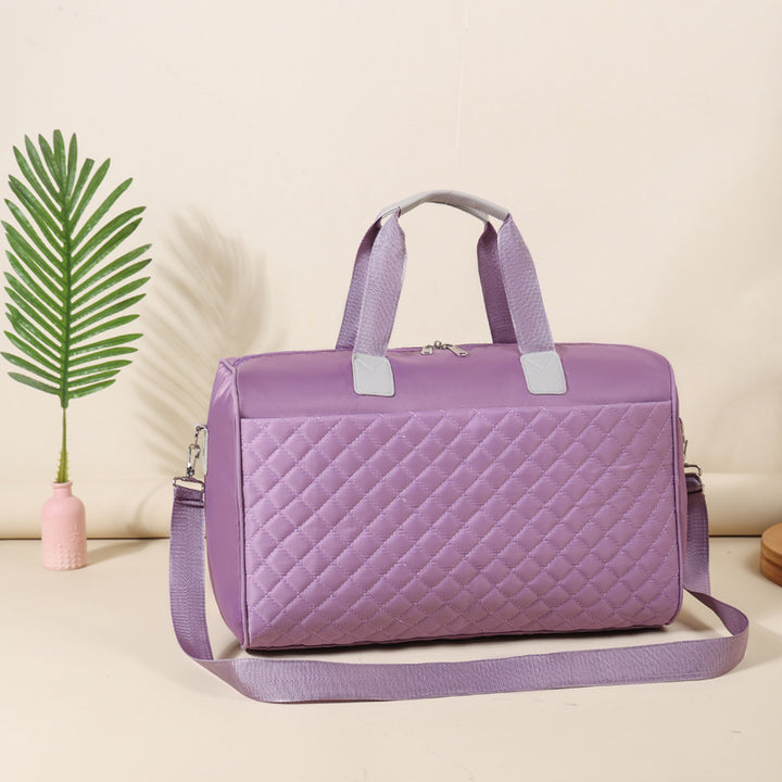 Quilted Travel Duffle Bag Kalsten