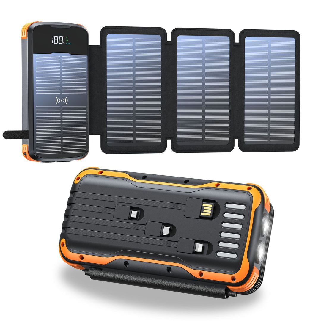 Solar Powerbank with Wireless Charging Function By Kalsten