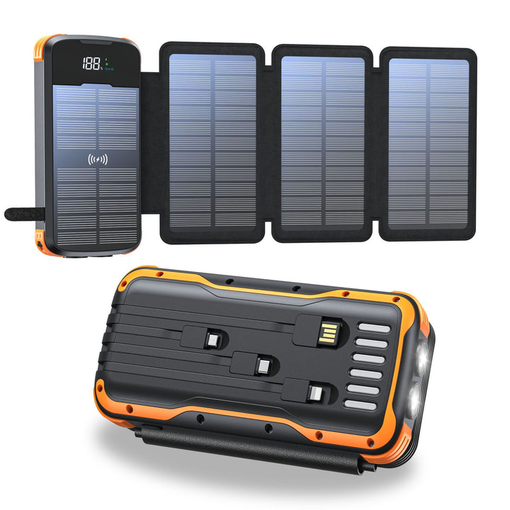 Solar Powerbank with Wireless Charging Function By Kalsten