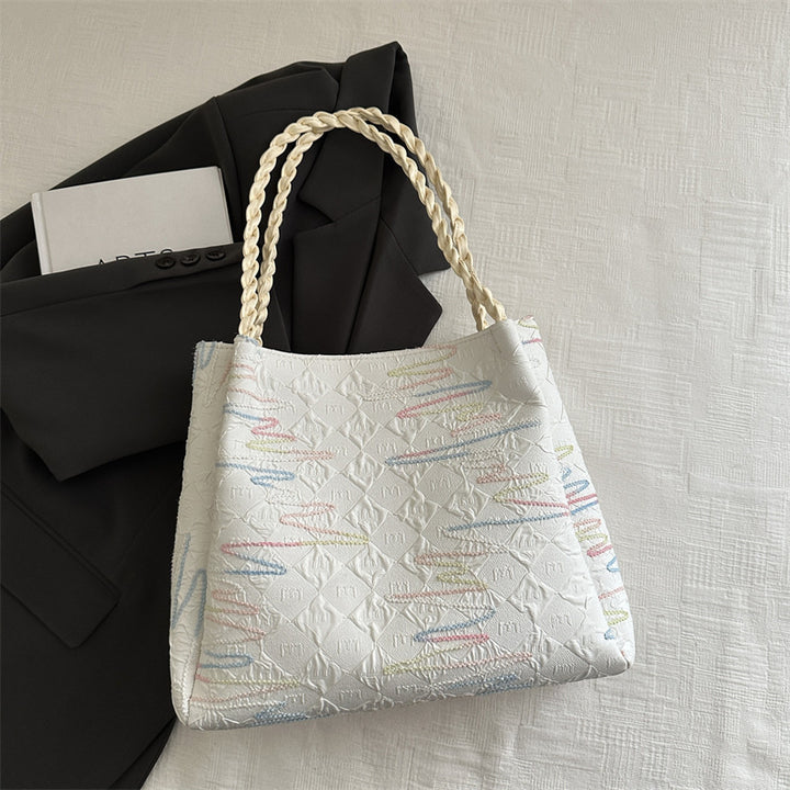Quilted Decorative Shoulder Bag Kalsten