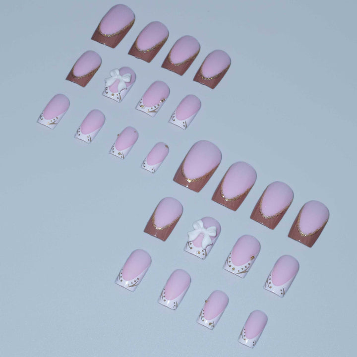 Elegant French Tip Nail Art Kit