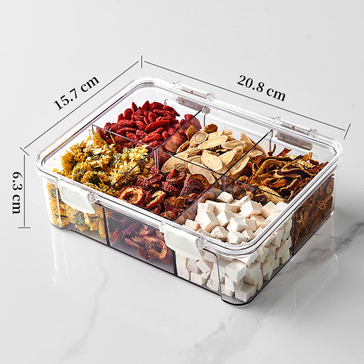 Multi-Compartment Storage Box Kalsten