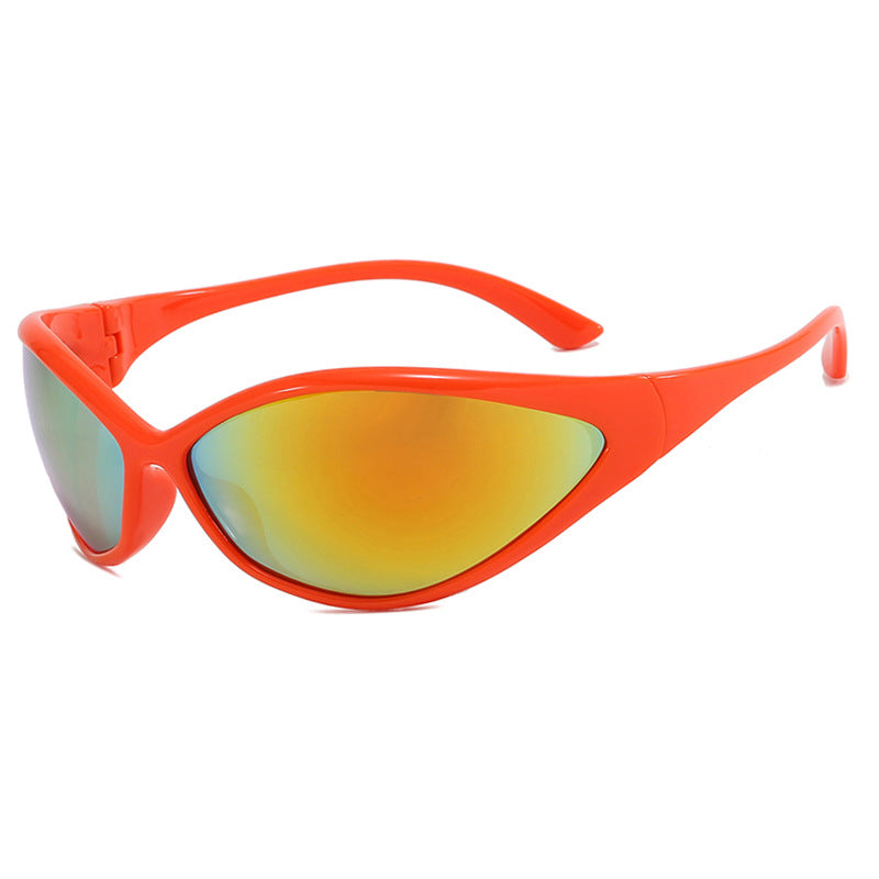 Women's sporty sunglasses with aerodynamic shape and UV protection Kalsten