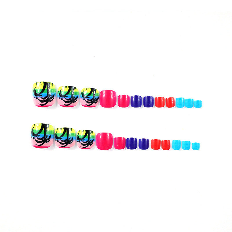 Artistic Vibrant Nail Art Kalsten