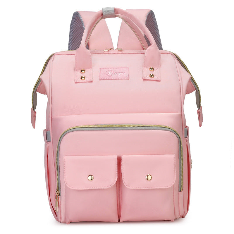 Stylish Multi-Pocket Diaper Backpack Kalsten