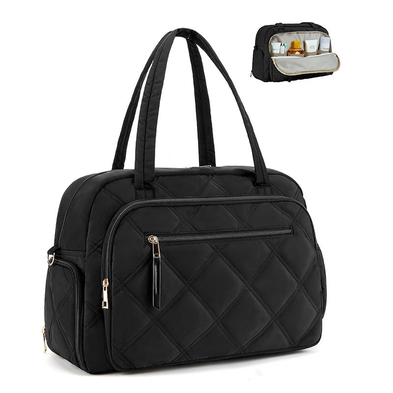 Elegant Quilted Cosmetic Bag Kalsten