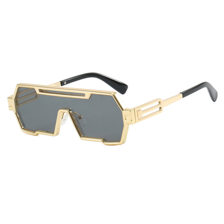Women's futuristic sunglasses in striking hexagon design Kalsten