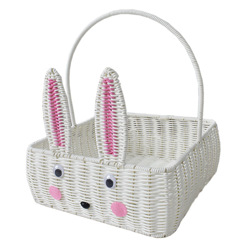 Bunny-Shaped Decorative Storage Basket Kalsten