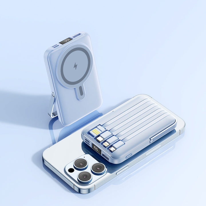 Portable power bank with Magsafe technology by Kalsten