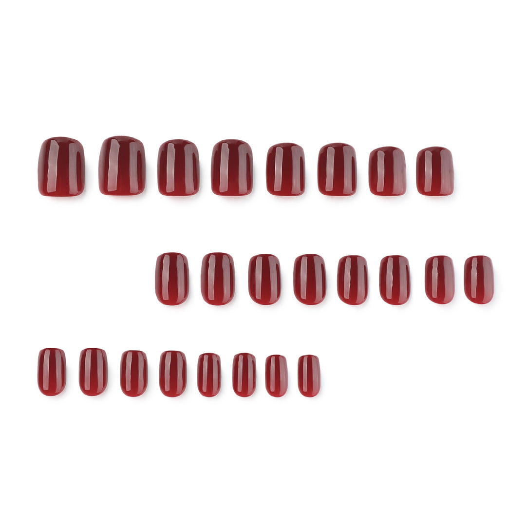 Artistic nail design with a high-gloss finish Kalsten
