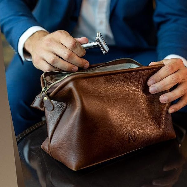 Noble Cosmetic Leather Bag Kalsten