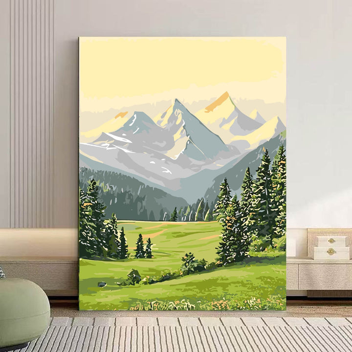 Scenic Mountain Landscape Canvas Art Kalsten 1785768018