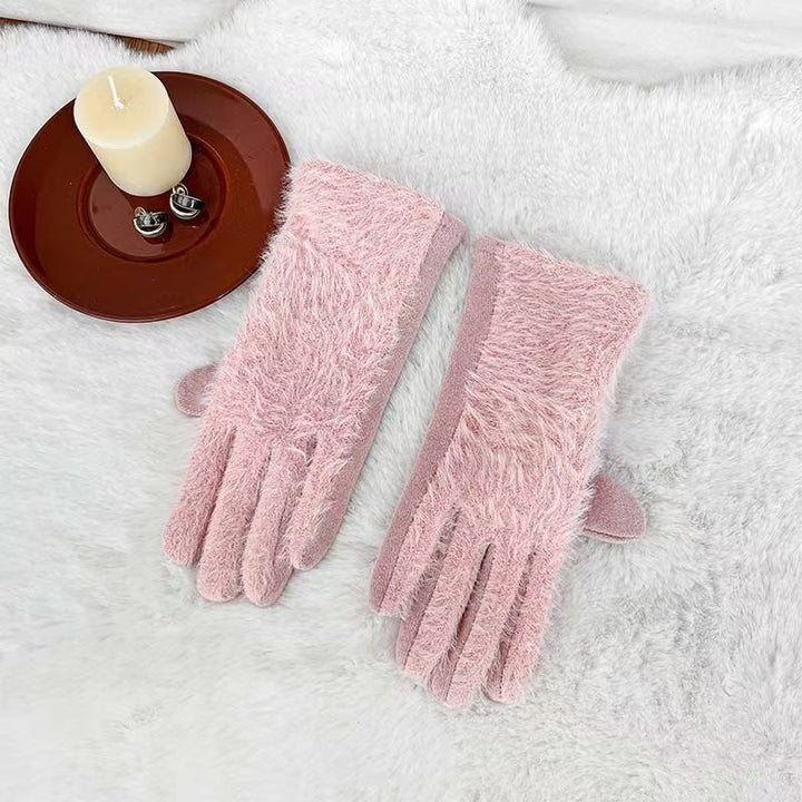 Plush Fleece-Lined Touchscreen Gloves Kalsten