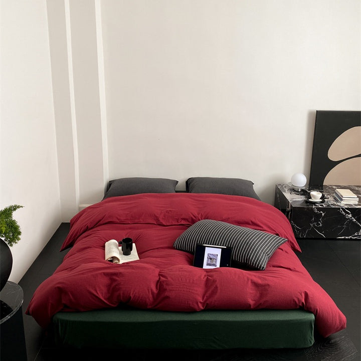 Voluminous all-season quilt with thermofilling