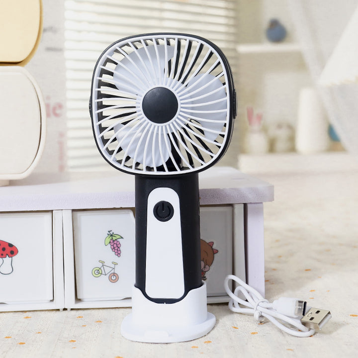 Ladies portable handheld fan with USB charging function Kalsten