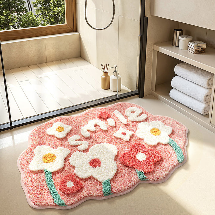 Playful Cartoon Pet Bath Mat Kalsten