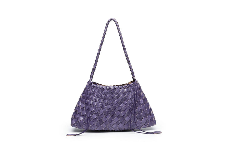 Textured Woven Slouchy Shoulder Bag Kalsten