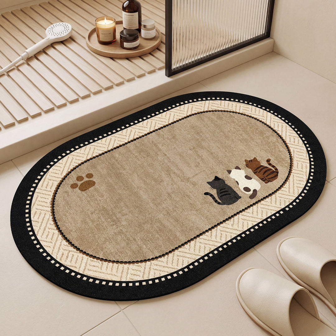 Cartoon-Themed Non-Slip Bath Mat Kalsten