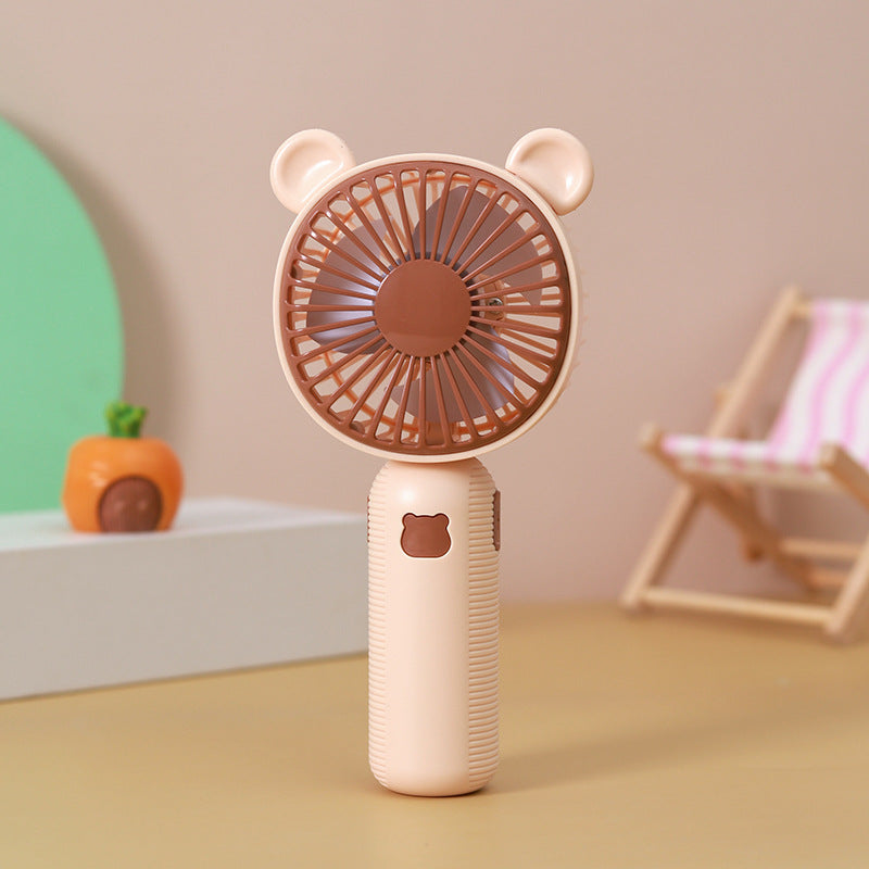 Ladies Portable Handheld Fan in Cute Bear Design Kalsten