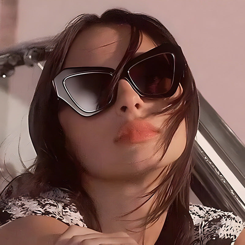 Women's trendy Cat-Eye sunglasses with elegant frame and UV protection Kalsten