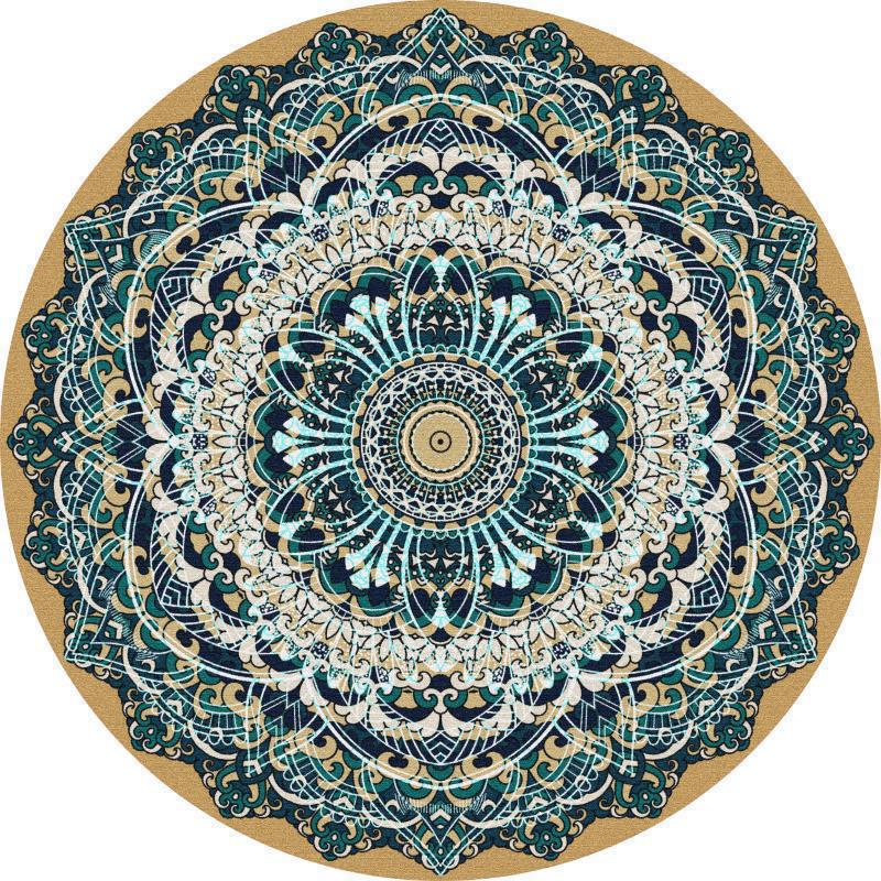 Round Decorative Area Rug Kalsten