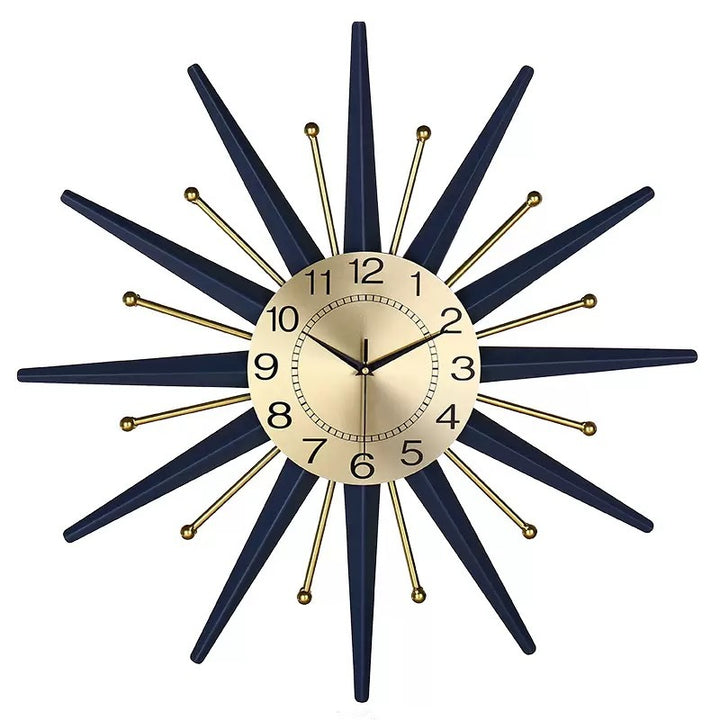 Retro Starburst Wall Clock Kalsten